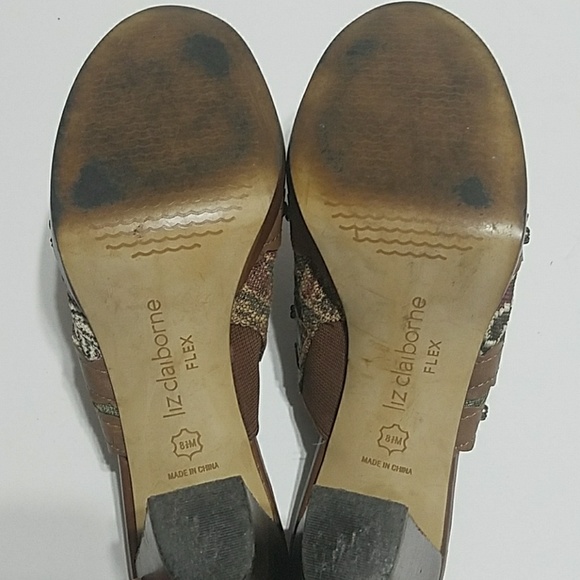 Liz Claiborne Philomena Heeled Mules - Picture 5 of 7